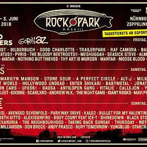 Rock im Park 2018 Tagesaufteilung